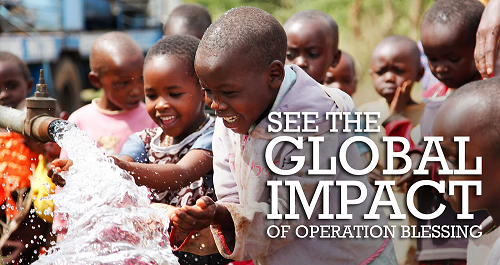 See the Global Impact of Operation Blessing